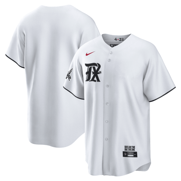 Men's Texas Rangers 2023 City Connect Collection Jersey - All Stitched - Image 28
