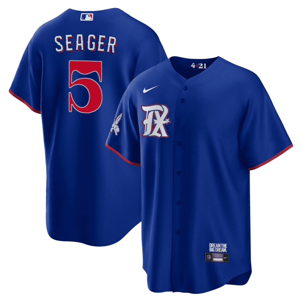 Men's Texas Rangers 2023 City Connect Collection V2 Jersey - All Stitched - Image 37