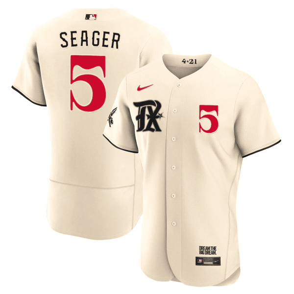 Men's Texas Rangers 2023 City Connect Collection V2 Jersey - All Stitched - Image 2