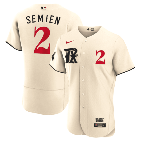 Men's Texas Rangers 2023 City Connect Collection V2 Jersey - All Stitched - Image 3