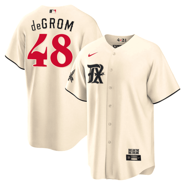 Men's Texas Rangers 2023 City Connect Collection V2 Jersey - All Stitched - Image 8