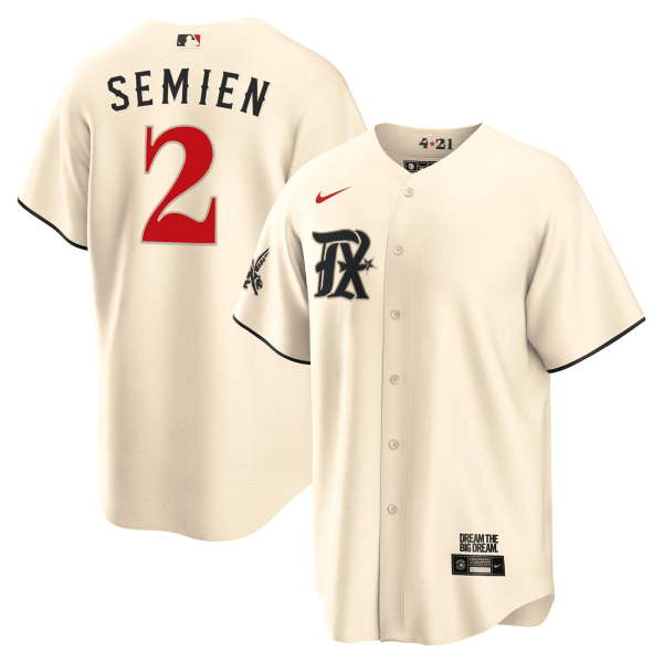 Men's Texas Rangers 2023 City Connect Collection V2 Jersey - All Stitched - Image 10