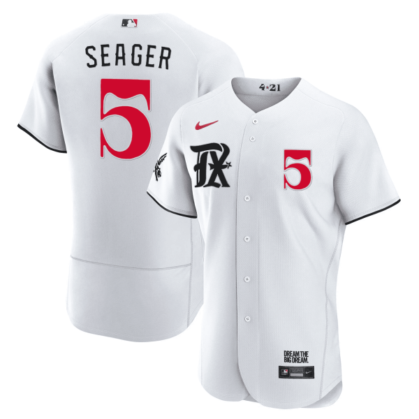 Men's Texas Rangers 2023 City Connect Collection V2 Jersey - All Stitched - Image 16