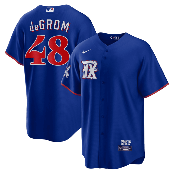 Men's Texas Rangers 2023 City Connect Collection V2 Jersey - All Stitched - Image 36