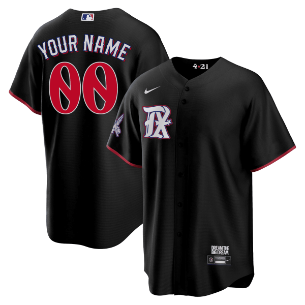 Texas Rangers 2023 City Connect Collection Custom Jersey - All Stitched - Image 8