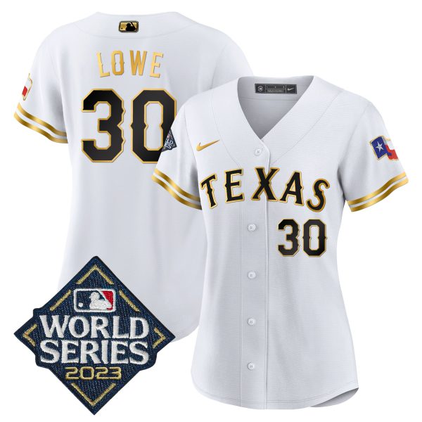 Women's Texas Rangers 2023 World Series Baseball Jersey - All Stitched - Image 13