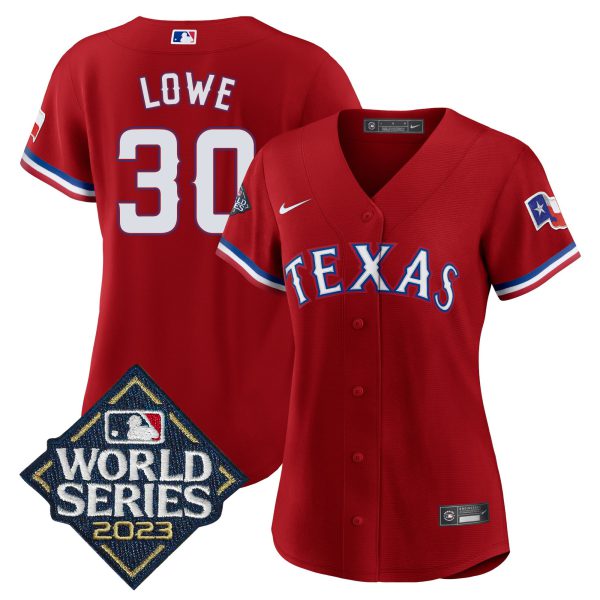 Women's Texas Rangers 2023 World Series Baseball Jersey - All Stitched - Image 31