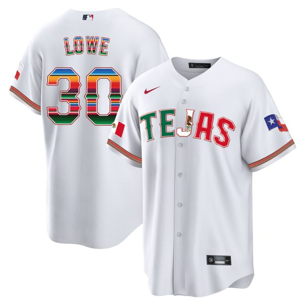 Men's Texas Rangers Mexico Flag Jersey - All Stitched - Image 24