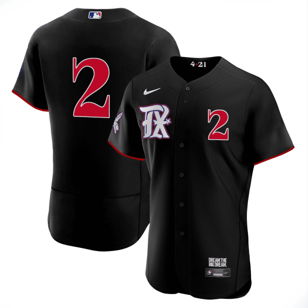 Men's Texas Rangers 2023 City Connect Collection V4 Jersey - All Stitched - Image 3