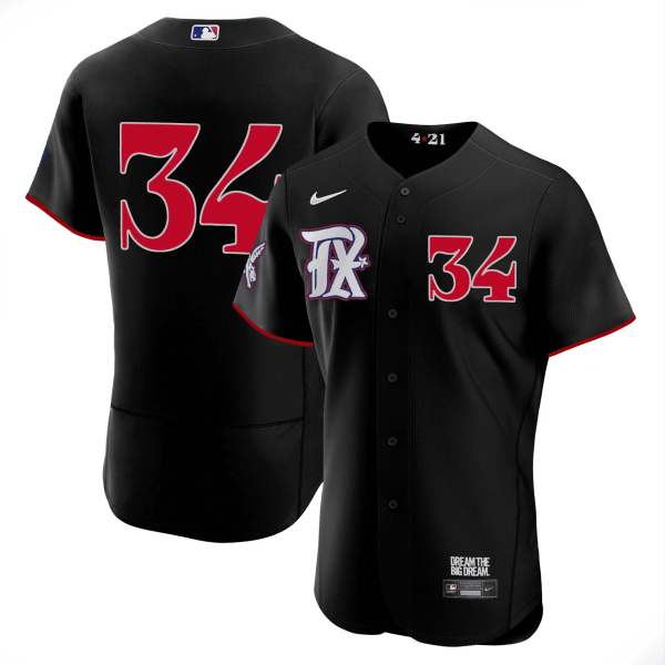 Men's Texas Rangers 2023 City Connect Collection V4 Jersey - All Stitched - Image 4