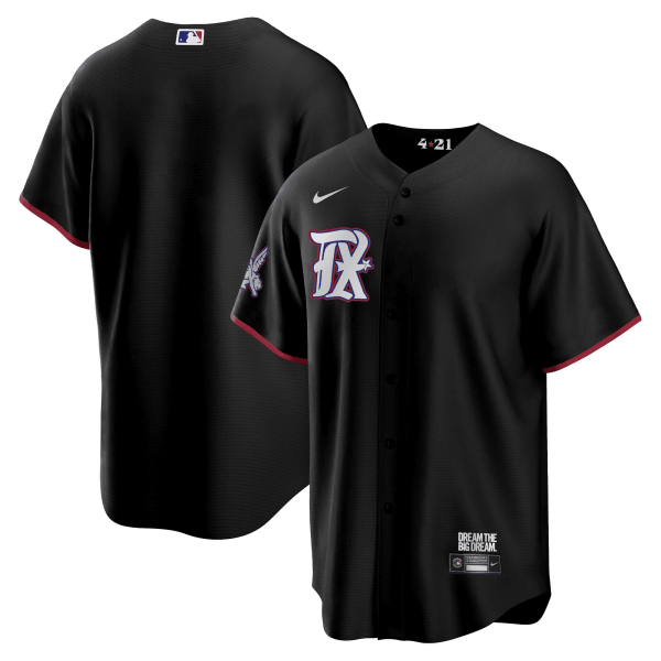 Men's Texas Rangers 2023 City Connect Collection V4 Jersey - All Stitched - Image 14