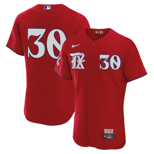 Men's Texas Rangers 2023 City Connect Collection V4 Jersey - All Stitched - Image 19
