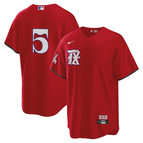 Men's Texas Rangers 2023 City Connect Collection V4 Jersey - All Stitched - Image 23