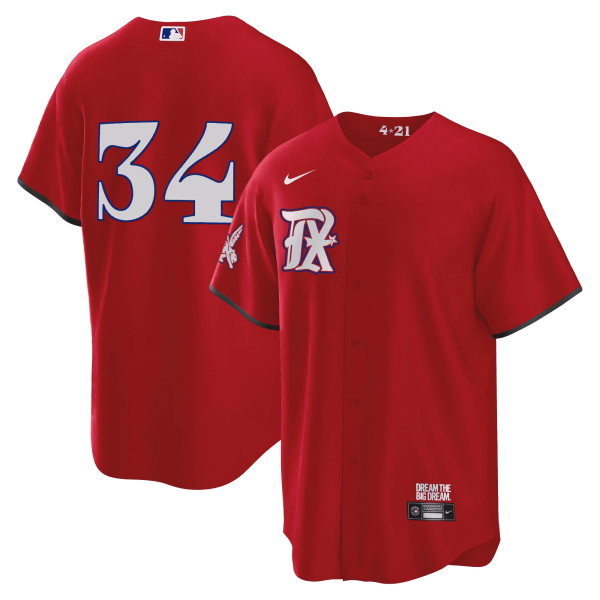 Men's Texas Rangers 2023 City Connect Collection V4 Jersey - All Stitched - Image 25
