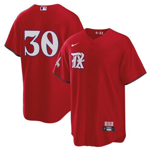 Men's Texas Rangers 2023 City Connect Collection V4 Jersey - All Stitched - Image 26