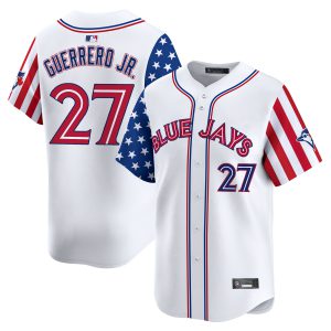 Men's Toronto Blue Jays 2025 Independence Day Vapor Premier Limited Jersey - All Stitched
