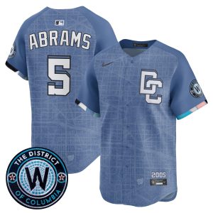 Men's Washington Nationals 2025 City Connect Vapor Premier Limited Jersey - Stitched