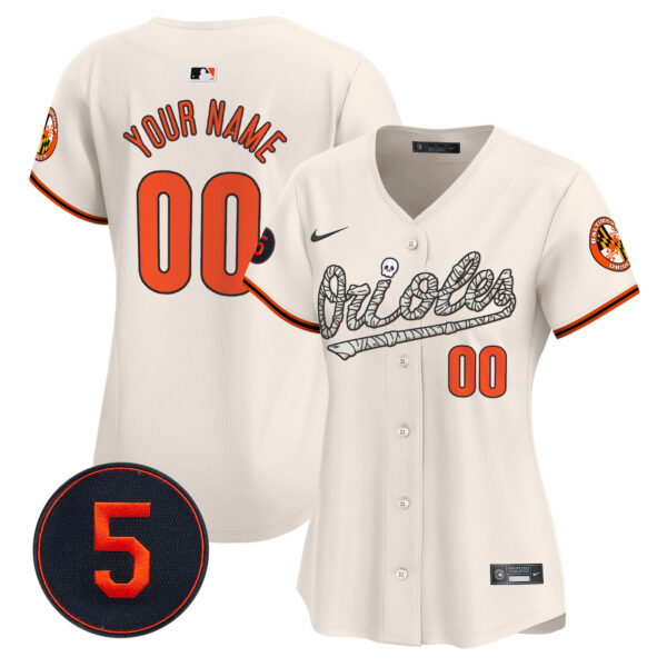 Baltimore Orioles Halloween Vapor Premier Limited Custom Jersey - All Stitched - Image 8