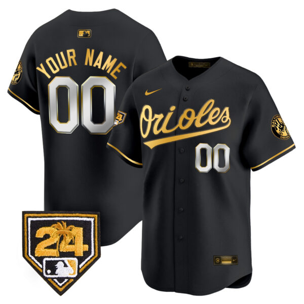 Orioles 2024 Spring Training Patch Vapor Premier Limited Custom Jersey - All Stitched - Image 2