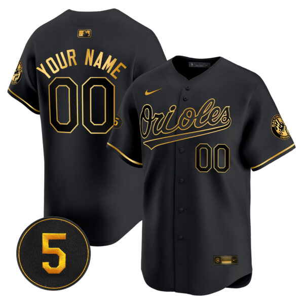 Baltimore Orioles Robinson Patch Vapor Premier Limited Custom Jersey – All Stitched - Image 3