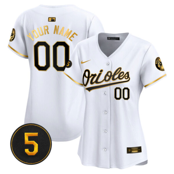 Baltimore Orioles Robinson Patch Vapor Premier Limited Custom Jersey – All Stitched - Image 8