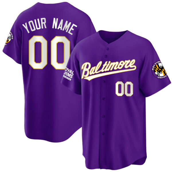 Baltimore Orioles 2023 Gold Cool Custom Jersey – All Stitched - Image 4