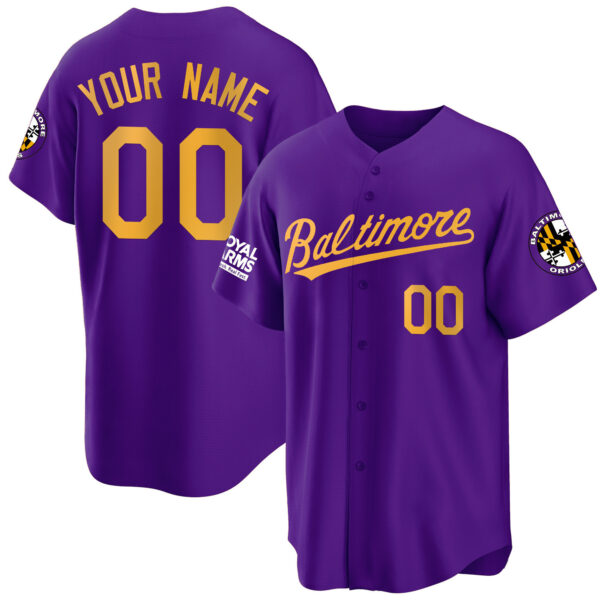Baltimore Orioles 2023 Gold Cool Custom Jersey – All Stitched - Image 5