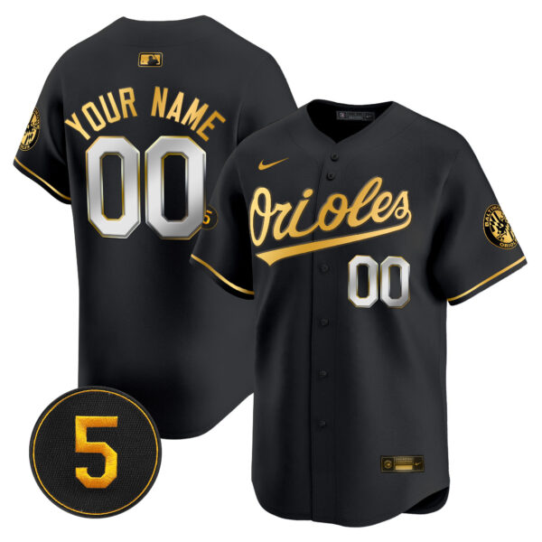 Baltimore Orioles Robinson Patch Vapor Premier Limited Custom Jersey V2 – All Stitched - Image 2