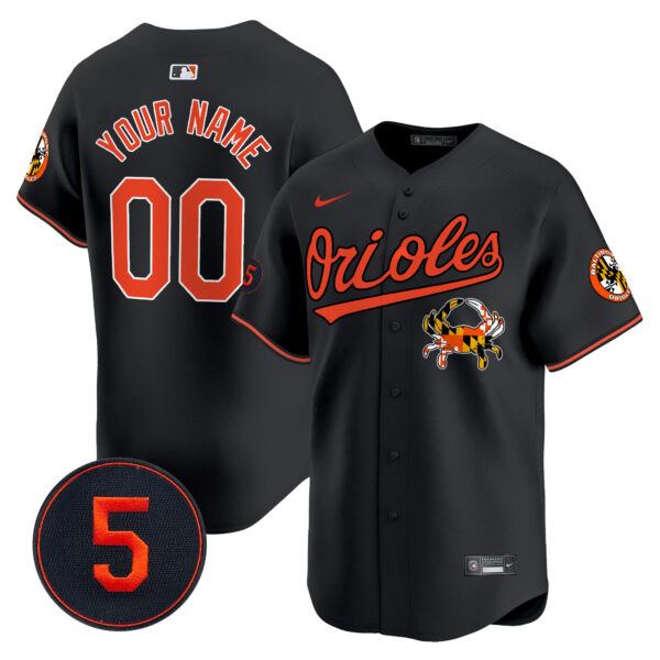 Baltimore Orioles Robinson Patch Vapor Premier Limited Custom Jersey V9 - All Stitched - Image 3