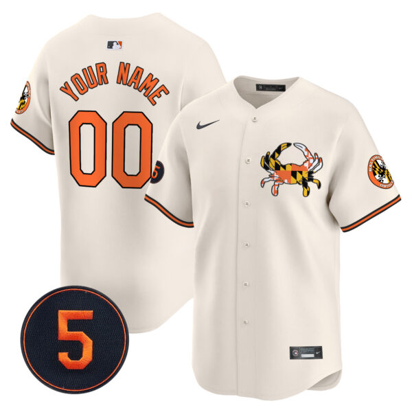 Unisex Baltimore Orioles Robinson Patch Vapor Premier Limited Custom Jersey V3 - All Stitched - Image 4