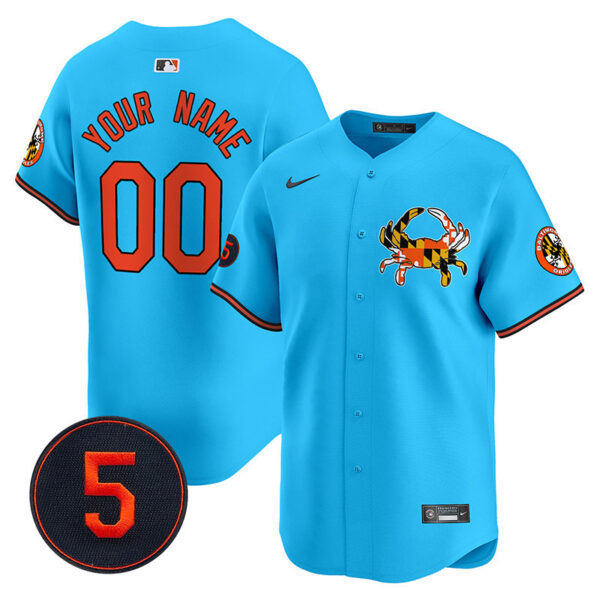 Baltimore Orioles Robinson Patch Vapor Premier Limited Custom Jersey V3 - All Stitched - Image 5