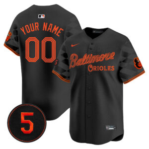 Baltimore Orioles City Light Vapor Premier Limited Custom Jersey - All Stitched