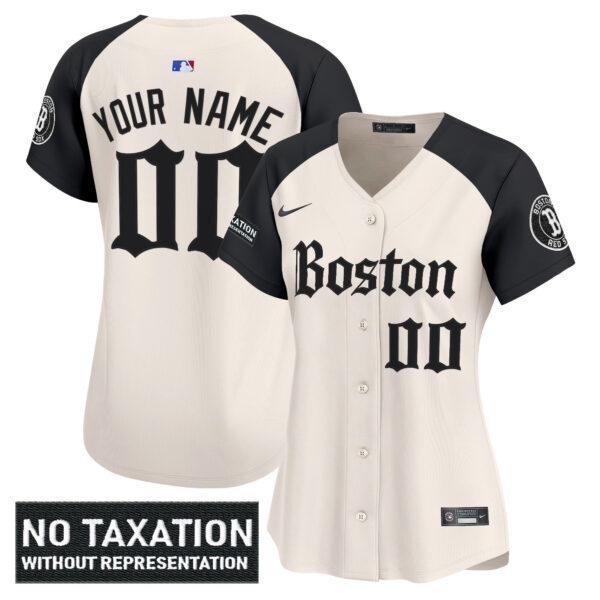 Boston Red Sox 'Retro Newspaper Edition' Vapor Premier Limited Custom Jersey - All Stitched - Image 7