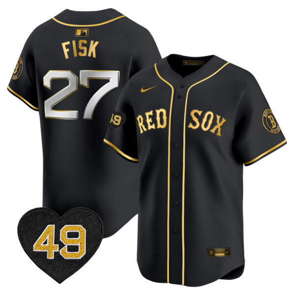Men's Boston Red Sox Tim Wakefield Patch Vapor Premier Limited Jersey - All Stitched - Image 5