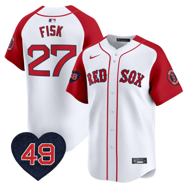 Men's Boston Red Sox Tim Wakefield Patch Vapor Premier Limited Jersey - All Stitched - Image 19