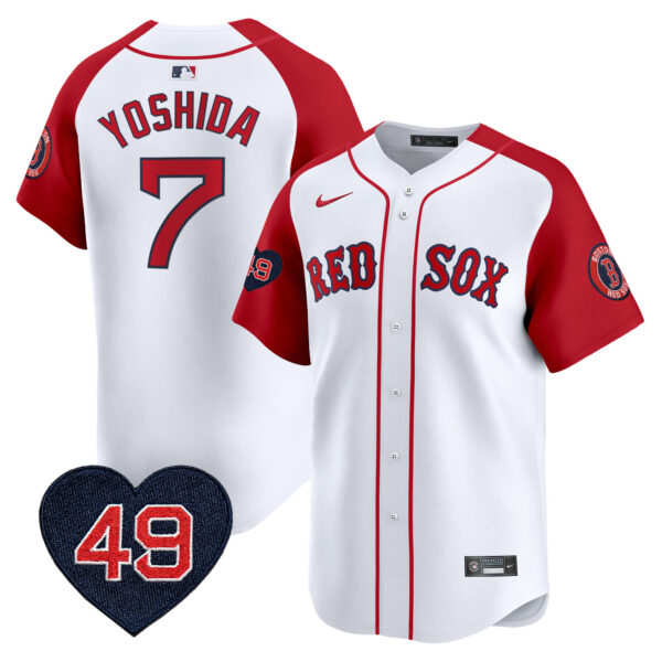 Men's Boston Red Sox Tim Wakefield Patch Vapor Premier Limited Jersey - All Stitched - Image 20