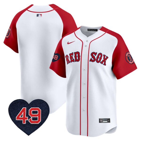 Men's Boston Red Sox Tim Wakefield Patch Vapor Premier Limited Jersey - All Stitched - Image 21
