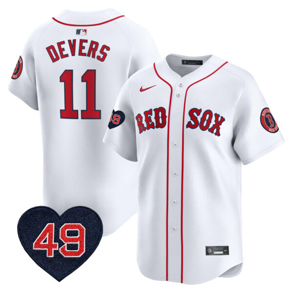 Men's Boston Red Sox Tim Wakefield Patch Vapor Premier Limited Jersey - All Stitched - Image 22