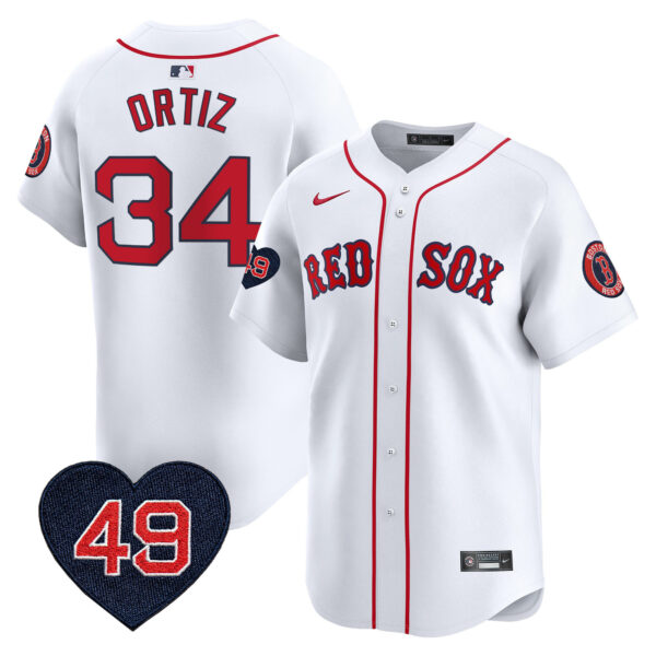 Men's Boston Red Sox Tim Wakefield Patch Vapor Premier Limited Jersey - All Stitched - Image 23