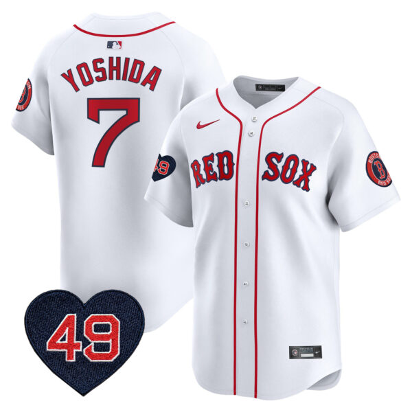 Men's Boston Red Sox Tim Wakefield Patch Vapor Premier Limited Jersey - All Stitched - Image 27