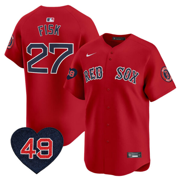 Men's Boston Red Sox Tim Wakefield Patch Vapor Premier Limited Jersey - All Stitched - Image 33