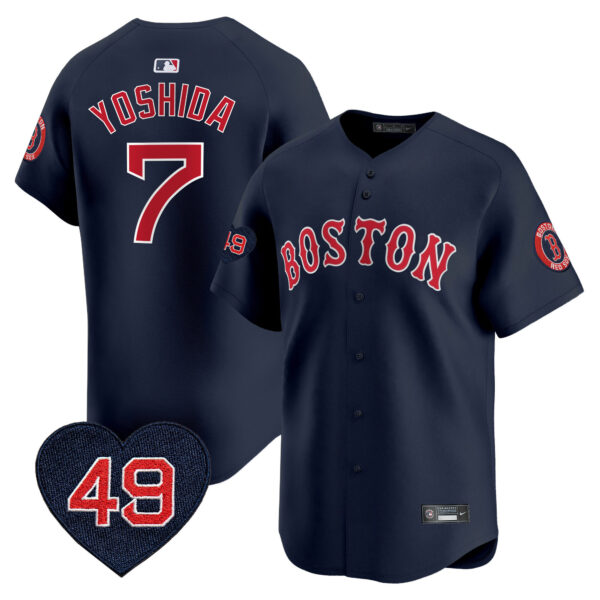 Men's Boston Red Sox Tim Wakefield Patch Vapor Premier Limited Jersey - All Stitched - Image 41