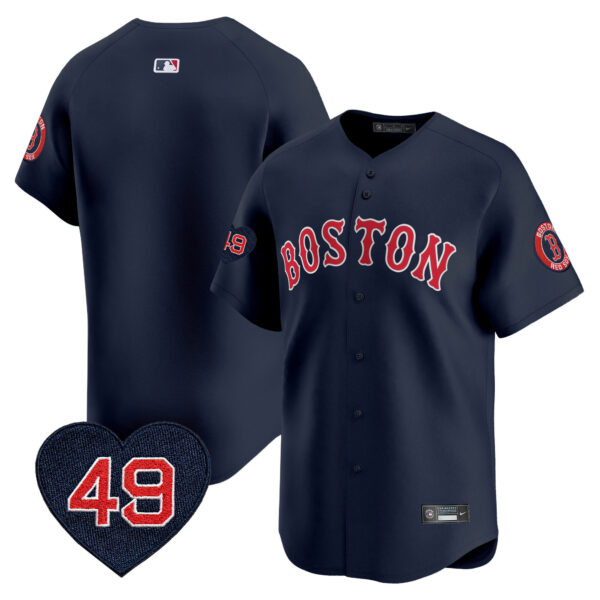 Men's Boston Red Sox Tim Wakefield Patch Vapor Premier Limited Jersey - All Stitched - Image 42
