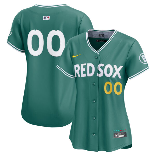 Boston Red Sox 2025 City Connect Vapor Premier Limited Custom Jersey V3 - All Stitched - Image 2