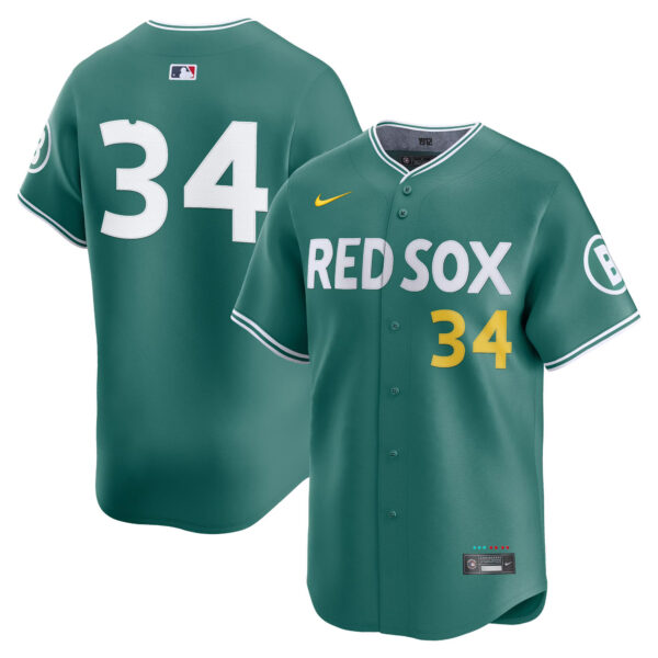 Boston Red Sox 2025 City Connect Vapor Premier Limited Jersey V3 - All Stitched - Image 7