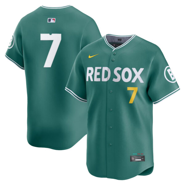 Boston Red Sox 2025 City Connect Vapor Premier Limited Jersey V3 - All Stitched - Image 8