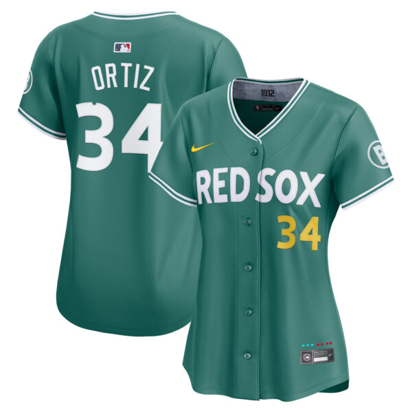 Boston Red Sox 2025 City Connect Vapor Premier Limited Jersey V2 - All Stitched - Image 16