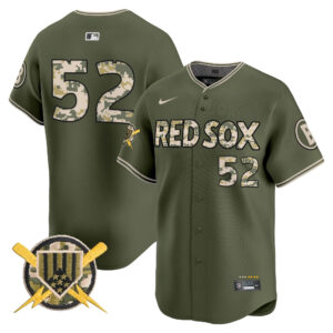 Boston Red Sox Armed Forces Day Vapor Premier Limited Jersey - All Stitched