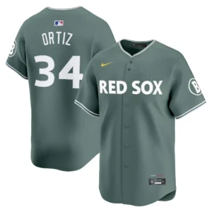 David Ortiz Boston Red Sox City Connect 2025 Jersey - All Stitched