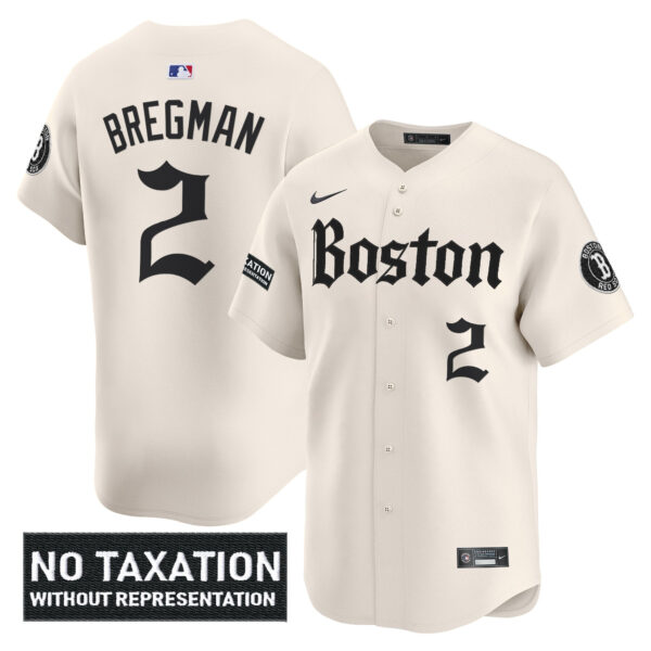 Men's Boston Red Sox 'Retro Newspaper Edition' Vapor Premier Limited Jersey - All Stitched - Image 12